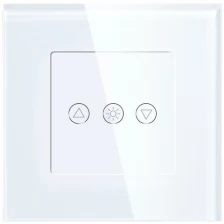 Умный сенсорный Wi-Fi диммер/выключатель HIPER IoT Dimmer WT01G 1 линия, белый