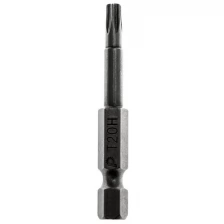 Бита Torx Tamper 20 х 50, сталь CrV-S2, серия "Профи", уп.2шт, ПРАКТИКА