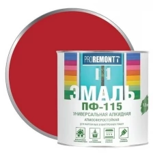 Эмаль ПФ-115 PROREMONTT Мятный RAL 6027 0.9кг Л-С