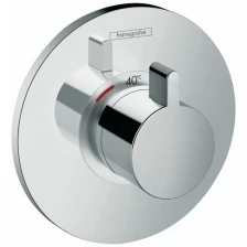 Смеситель для ванны HansGrohe Ecostat S Highflow 15756000 (внешняя часть)