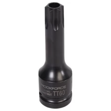 Головка-бита ROCKFORCE TORX ударная 1/2 TH60 с отверстием